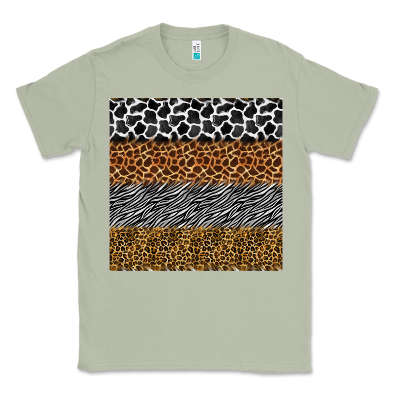 Safari Animals Seamless Pattern Classic Tee by BundleAndBundleShop | Teevron