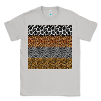 Moon Dust safari animals seamless pattern Classic Tee - BundleAndBundleShop