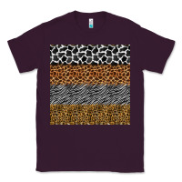 Plum safari animals seamless pattern Classic Tee - BundleAndBundleShop