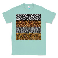 Seafoam safari animals seamless pattern Classic Tee - BundleAndBundleShop