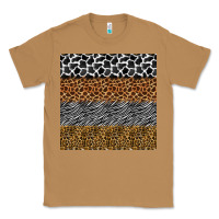 Toasted Coconut safari animals seamless pattern Classic Tee - BundleAndBundleShop