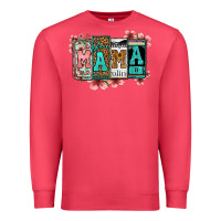 Cardinal license letters floral mama Premium Sweatshirt - Jasminsmagicworld