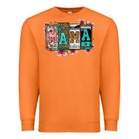 Carrot license letters floral mama Premium Sweatshirt - Jasminsmagicworld