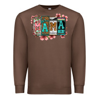 Chestnut license letters floral mama Premium Sweatshirt - Jasminsmagicworld