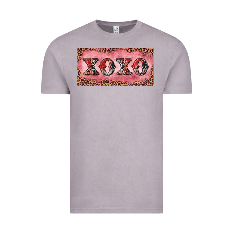 Xoxo Cowhide And Leopard Vintage Tee by RanaPortraitStore | Teevron