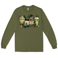 Army Green veteran coffee cups Long Sleeve Tee - Zillion Design Studio