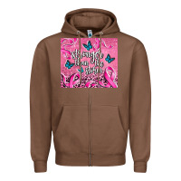 Chestnut stronger than the stormcancer Zipper Hoodie - AdoDesignShop