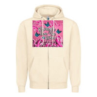Sandshell stronger than the stormcancer Zipper Hoodie - AdoDesignShop
