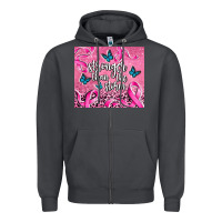 Smoke stronger than the stormcancer Zipper Hoodie - AdoDesignShop