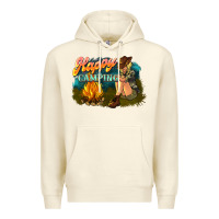 Sandshell happy camping Premium Hoodie - NancyCooperArtShop