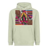 Matcha our lady of guadalupe serape background tumbler Heavyweight Hoodie - Artiststas