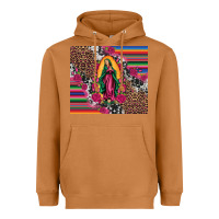 Meerkat our lady of guadalupe serape background tumbler Heavyweight Hoodie - Artiststas