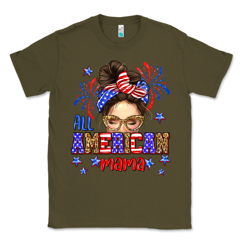 All American Mama Classic Tee by Neo Western | Teevron