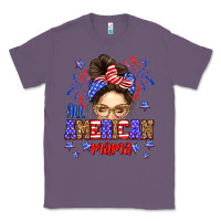 Lavender All American mama Classic Tee - Neo Western