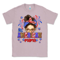 Lilac All American mama Classic Tee - Neo Western