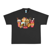 Pomeranian Coffee Cups Urban Heavy Tee | Teevron
