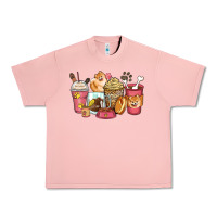 Salmon pomeranian coffee cups Urban Heavy Tee - Zillion Design Studio