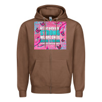 Chestnut pink ribbon cancer Zipper Hoodie - AdoDesignShop