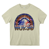 Mossy american nurse Heavy Core Tee - SublimationCraftShop