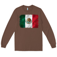 Chestnut mexican flag Long Sleeve Tee - CTS Tumbler Store