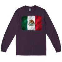 Plum mexican flag Long Sleeve Tee - CTS Tumbler Store
