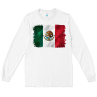 White mexican flag Long Sleeve Tee - CTS Tumbler Store