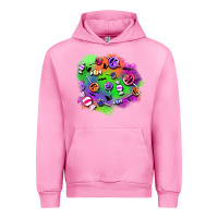 Fuchsia Pink halloween candy patches Urban Hoodie - BundleAndBundleShop