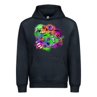 Navy halloween candy patches Urban Hoodie - BundleAndBundleShop