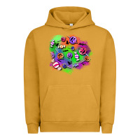 Pigment Peanut Butter halloween candy patches Urban Hoodie - BundleAndBundleShop