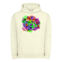 Pigment Pistachio halloween candy patches Urban Hoodie - BundleAndBundleShop