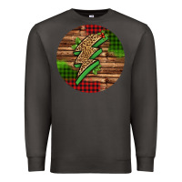 Smoke leopard lightning bolt Christmas Premium Sweatshirt - Jasminsmagicworld
