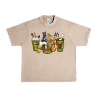 French Oak pitbull coffee cups Urban Heavy Tee - Zillion Design Studio