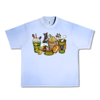 Grape Ice pitbull coffee cups Urban Heavy Tee - Zillion Design Studio