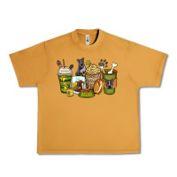 Peanut Butter pitbull coffee cups Urban Heavy Tee - Zillion Design Studio