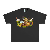 Pigment Black pitbull coffee cups Urban Heavy Tee - Zillion Design Studio