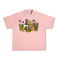 Salmon pitbull coffee cups Urban Heavy Tee - Zillion Design Studio