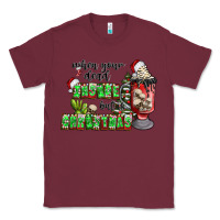 Burgundy when your  dead insıde but is christmas Classic Tee - CowhideDigitalArt