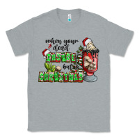 Heather Grey when your  dead insıde but is christmas Classic Tee - CowhideDigitalArt