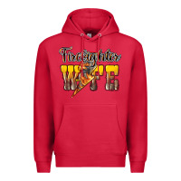 Cardinal firefighter wife lightning bolt Premium Hoodie - NancyCooperArtShop