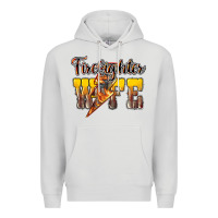 Firefighter Wife Lightning Bolt Premium Hoodie | Teevron