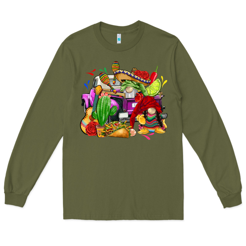 Mexican Gnomes Truck Long Sleeve Tee by CTS Tumbler Store | Teevron