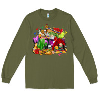 Army Green mexican gnomes truck Long Sleeve Tee - CTS Tumbler Store