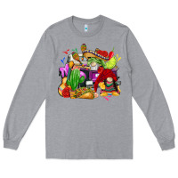 Heather Grey mexican gnomes truck Long Sleeve Tee - CTS Tumbler Store