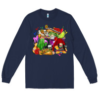 Navy mexican gnomes truck Long Sleeve Tee - CTS Tumbler Store