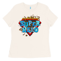 Bone my dad is my super hero Ladies Tee - AdoDesignShop