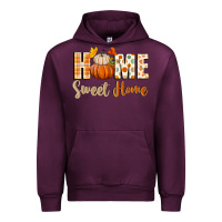 Mauve Wine home sweet home Urban Hoodie - BundleAndBundleShop