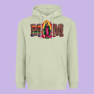 Mom Our Lady Of Guadalupe Heavyweight Hoodie Designed By Artiststas