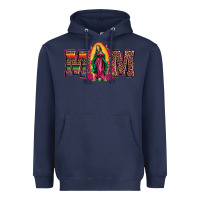 Navy mom our lady of guadalupe Heavyweight Hoodie - Artiststas