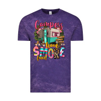 Cloud Purple campers have smore fun Vintage Tee - RanaPortraitStore