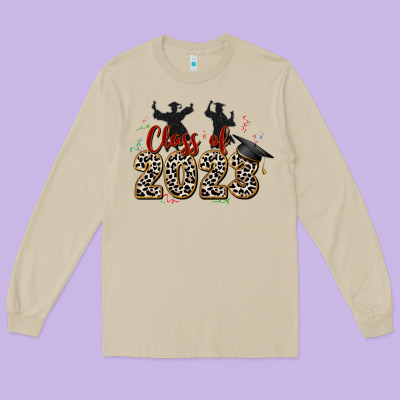 Class Of 2023 Long Sleeve Tee Designed By Zillion Design Studio